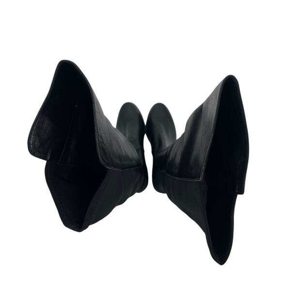 Stuart Weitzman Womens Reserve Over the Knee Boots US 9 M Black Suede NWOB - Picture 10 of 12